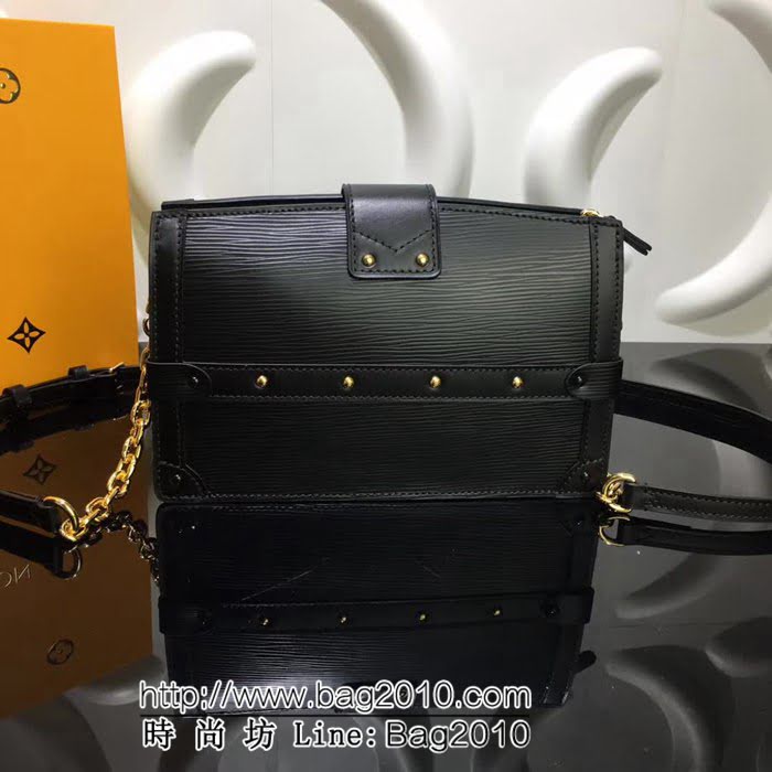 路易威登LV頂級原單M53052黑色 在2018早秋系列皮質掛鏈包 YDH1421